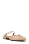 Dolce Vita Dv By  Domain Fishnet Mule In Beige Mesh