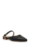 Dolce Vita Dv By  Domain Fishnet Mule In Black Shiny
