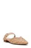 Dolce Vita Dv By  Domain Fishnet Mule In Natural Raffia