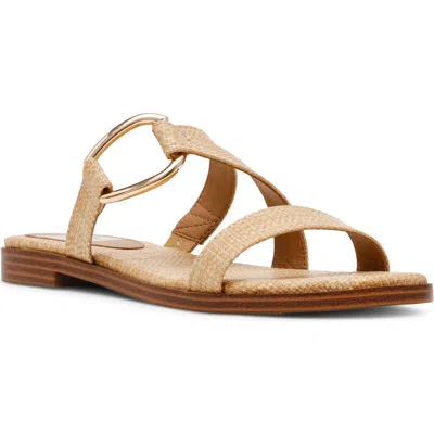 Dolce Vita Dv By  Elaine Slide Sandal In Raffia