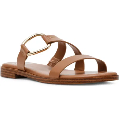 Dolce Vita Dv By  Elaine Slide Sandal In Toffee