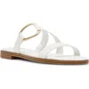 Dolce Vita Dv By  Elaine Slide Sandal In White