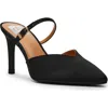 Dolce Vita Dv By  Elegant Mule Pump In Black Satin