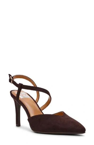 Dolce Vita Dv By  Erina Ankle Strap Pump In Brown