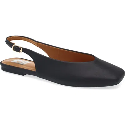 Dolce Vita Dv By  Fion Slingback Flat In Black