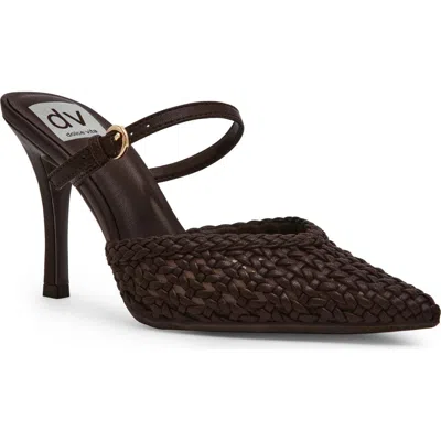 Dolce Vita Dv By  Geanie Pointed Toe Mule In Brown