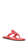Dolce Vita Gotie Laser Cut Studded Thong Sandal In Watermelon