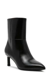 Dolce Vita Dv By  Gradie Kitten Heel Boot In Black Metallic Crinkle