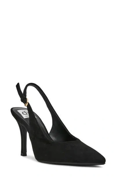 Dolce Vita Dv By  Grant Pointed Toe Slingback Pump In Black