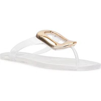 Dolce Vita Dv By  Jameson Flip Flop In Transparent