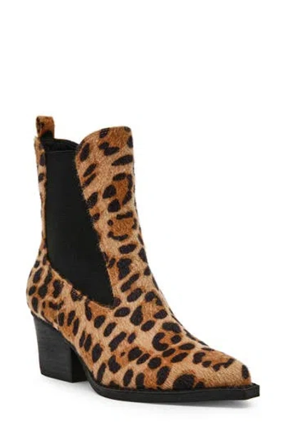Dolce Vita Dv By  Jerica Chelsea Bootie In Animal Print