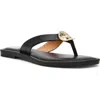 Dolce Vita Dv By  Jespar Sandal In Black Smooth