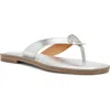 Dolce Vita Dv By  Jespar Sandal In Silver Metallic