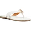 Dolce Vita Dv By  Jespar Sandal In White Smooth
