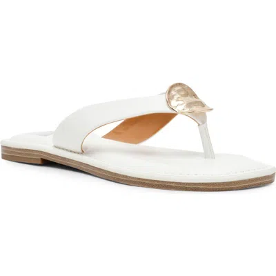 Dolce Vita Dv By  Jespar Sandal In White Smooth
