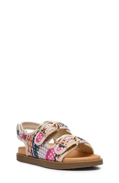 Dolce Vita Dv By  Kids' Allaine Woven Sandal In Multi