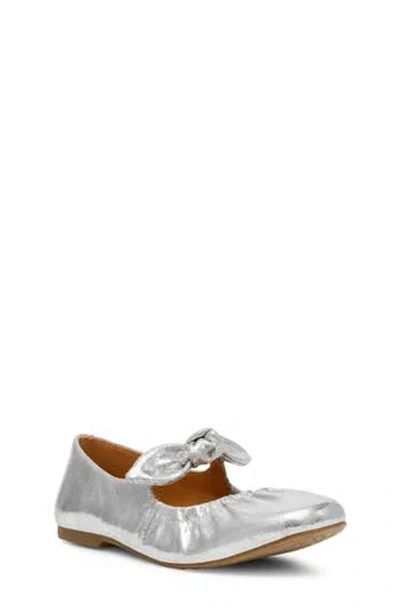 Dolce Vita Dv By  Kids' Beyanca Mary Jane Flat In Silver
