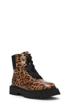 Dolce Vita Dv By  Kids' Chrystal Lace-up Boot In Animal Print