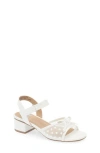 Dolce Vita Dv By  Kids' Goodwin Ankle Strap Sandal In White