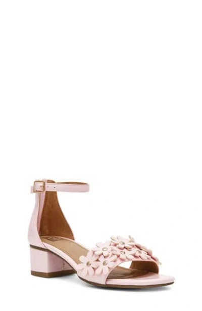 Dolce Vita Dv By  Kids' Grazie Ankle Strap Sandal In Pink