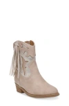 Dolce Vita Dv By  Kids' Lowra Fringe Western Boot In Stone
