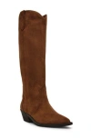 Dolce Vita Dv By  Kit Knee High Boot In Chocolate Suede