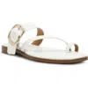 Dolce Vita Dv By  Makai Toe Loop Buckle Sandal In White