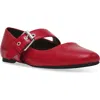 Dolce Vita Dv By  Mellie Mary Jane Flat In Cherry