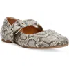 Dolce Vita Dv By  Mellie Mary Jane Flat In Exotic Stud