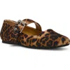Dolce Vita Dv By  Mellie Mary Jane Flat In Leopard