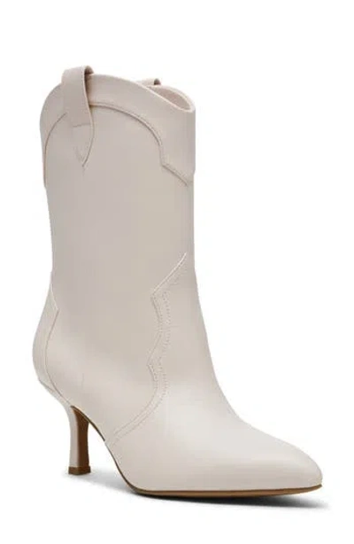 Dolce Vita Dv By  Penrose Pointed Toe Boot In Off White