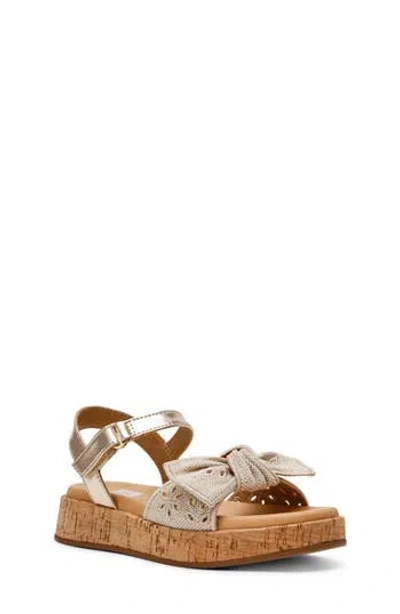 Dolce Vita Kids' Dv By  Soneeya Wedge Sandal In Brown