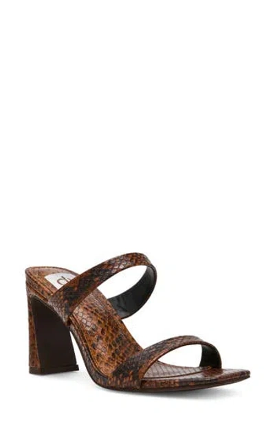 Dolce Vita Dv By  Veniss Block Heel Slide Sandal In Multi