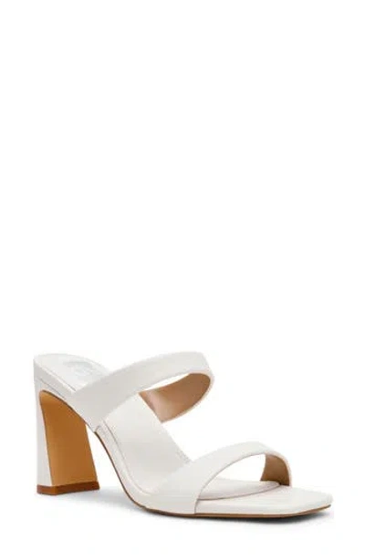 Dolce Vita Dv By  Veniss Block Heel Slide Sandal In White