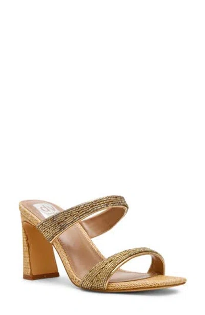 Dolce Vita Dv By  Veniss Slide Sandal In Gold