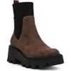 Dolce Vita Villa Womens Faux Leather Block Heel Mid-calf Boots In Brown