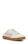 Dolce Vita Dv By  Vitally Faux Shearling Lined Mule Sneaker In Beige Plush
