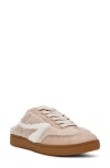 Dolce Vita Dv By  Vitally Faux Shearling Lined Mule Sneaker In Neutral