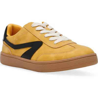 Dolce Vita Dv By  Voyage Sneaker In Mustard