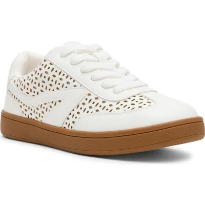 Dolce Vita Dv By  Voyage Sneaker In White Perf
