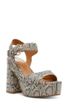 Dolce Vita Dv By  Wayward Platform Sandal In Exotic