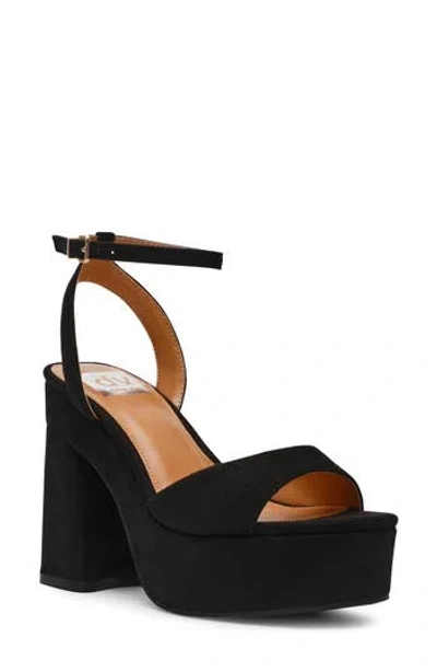 Dolce Vita Dv By  Wizzard Ankle Strap Platform Sandal In Black