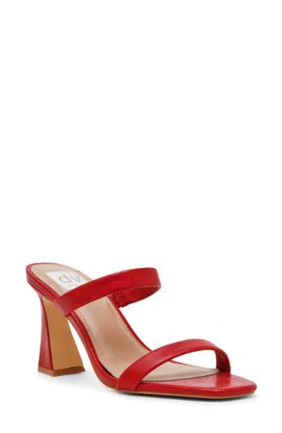 Dolce Vita Dv By  Yorke Block Heel Sandal (women In Red