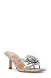 Dolce Vita Dv By  Zelly Rosette Sandal In Silver