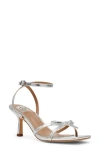 Dolce Vita Dv By  Zidane Ankle Strap Sandal In Silver