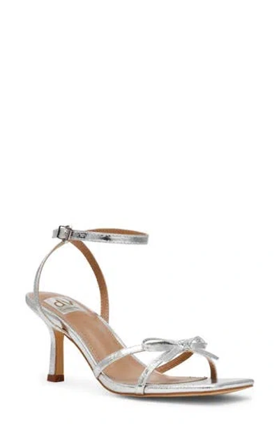 Dolce Vita Dv By  Zidane Ankle Strap Sandal In Silver