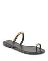 Dolce Vita Dv  Wink Smoking Flats In Black Leather