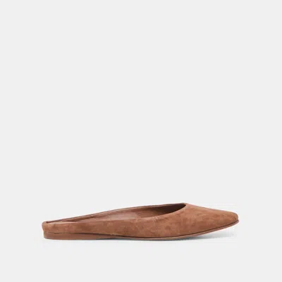 Dolce Vita Eila Flats Dk Brown Suede