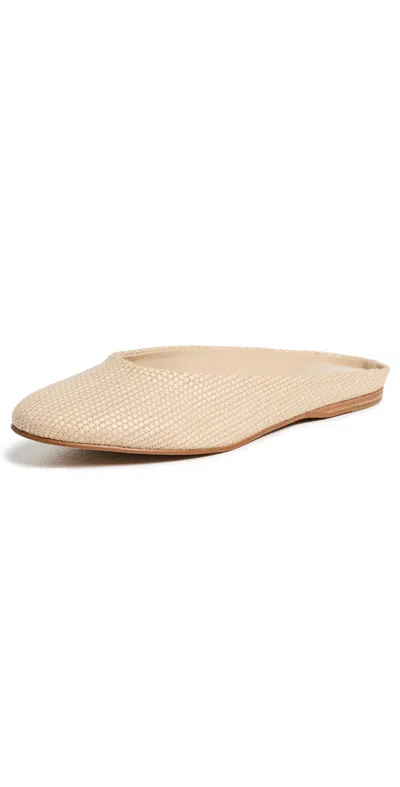 Dolce Vita Eila Mules Natural Raffia In Neutral