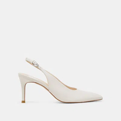 Dolce Vita Elasi Heels White Leather